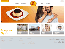 Tablet Screenshot of docereina.com